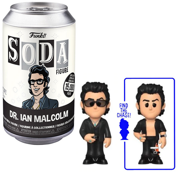 Dr Ian Malcolm – Jurassic Park Funko Soda [With Chance Of Chase]