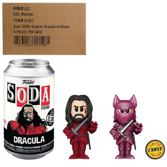 Dracula – Dracula Funko Soda [Factory Sealed Case (6) w/Chase]
