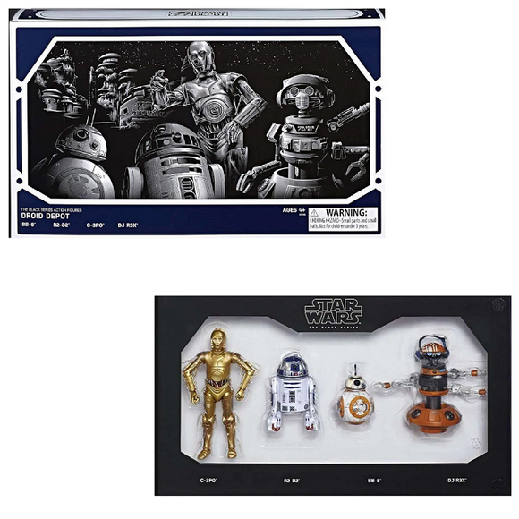 Droid Depot 4-Pack - Star Wars The 6-Inch Black Series