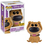 Dug #201 - Disney Up Funko Pop! [Flocked Hot Topic Exclusive] [Box Damage]