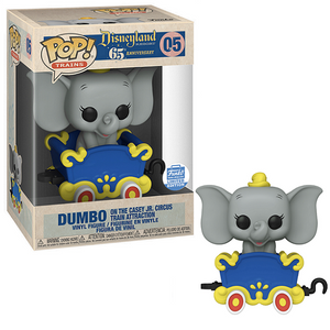 Dumbo On The Casey Jr Circus Train Attraction #05 - Disneyland 65th Funko Pop! Trains [Funko Limited Edition] [Box Damage]