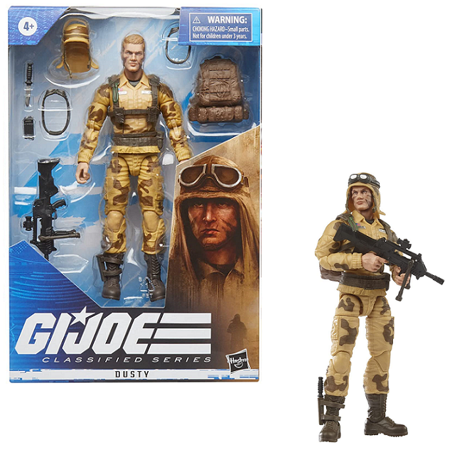 Dusty - GI Joe Classified Series 6-Inch Action Figure – A1 Swag