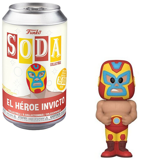 EL Heroe Invicto – Luchadores Funko Soda [Limited Edition] [Non Chase Opened]