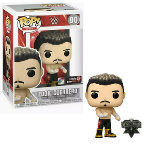 Eddie Guerrero #90 – Wrestling Funko Pop! WWE [With Pin GameStop Exclusive] [Minor Box Damage]