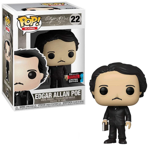 Edgar Allan Poe #22 - Edgar Allan Poe Funko Pop! Icons [2019 Fall Covention Exclusive]