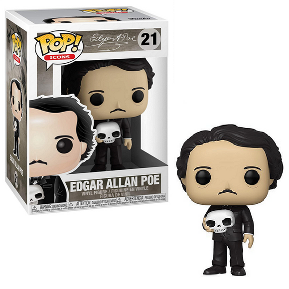 Edgar Allan Poe #21 - Edgar Allan Poe Funko Pop! Icons