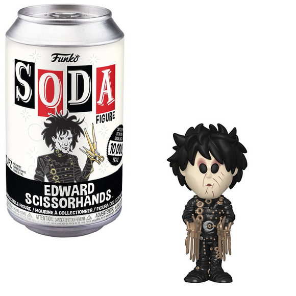Edward Scissorhands – Edward Scissorhands Funko Soda [Limited Edition] [Non Chase Opened