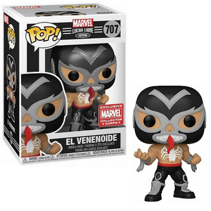 El Venonoide #707 - Marvel Lucha Libre Funko Pop! [Marvel Collector Corps Exclusive]