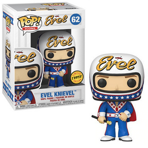 Evel Knievel #62 - Evel Funko Pop! Icons [Chase Version]