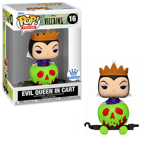 Evil Queen in Cart #16 - Disney Villains Funko Pop! Trains [Funko Exclusive]