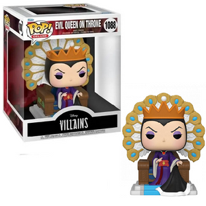 Evil Queen on Throne #1088 - Disney Villains Funko Pop! Deluxe