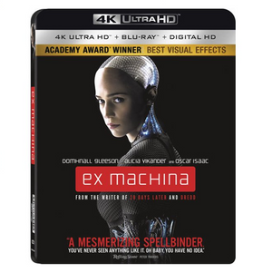 Ex Machina [4K Ultra HD Blu-ray/Blu-ray] [2015]