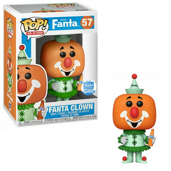 Fanta Clown #57 - Fanta Funko Pop! Ad Icons [Funko Limited Edition]