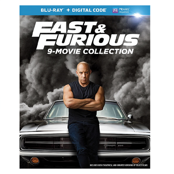 Fast & Furious 9-Movie Collection [Blu-ray] [No Digital Copy]