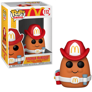Fireman McNugget #112 - McDonalds Funko Pop! Ad Icons