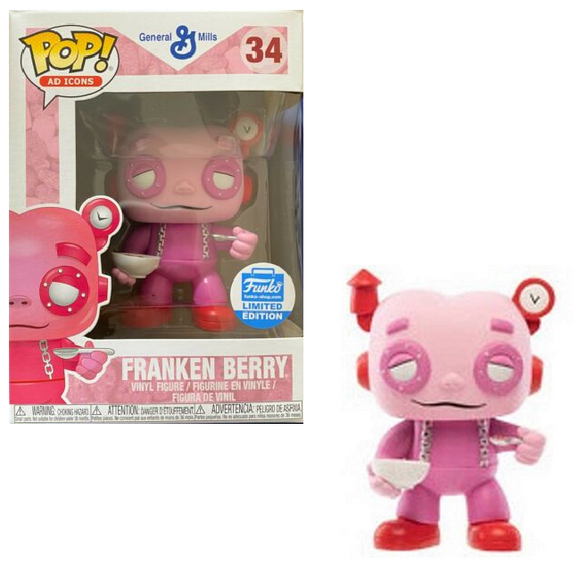 Franken Berry #34 - General Mills Funko Pop! Ad Icons [Funko Limited Edition]