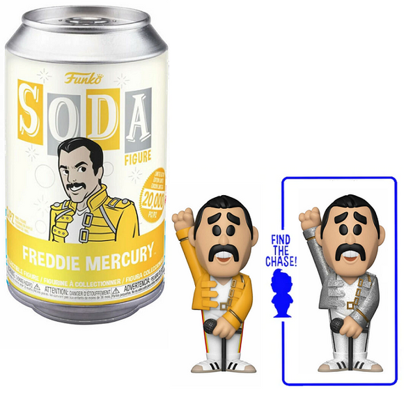 Freddie Mercury - Queen Funko Soda [Limited Edition With Chance Of Chase]