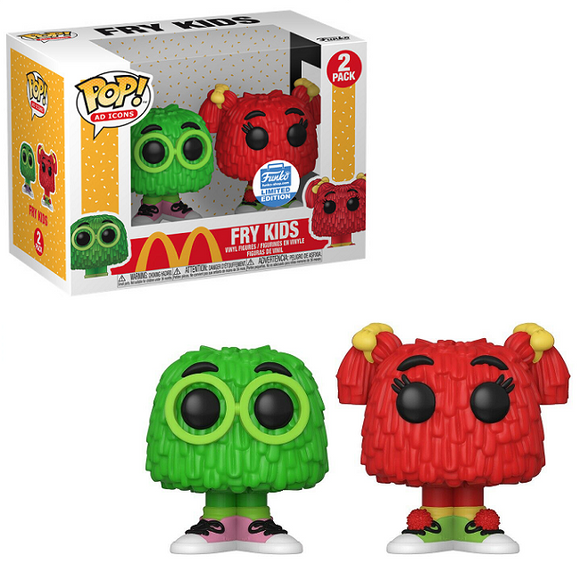 Fry Kids - McDonalds Funko Pop! Ad Icons [Green & Red] [Funko Limited Edition Exclusive]