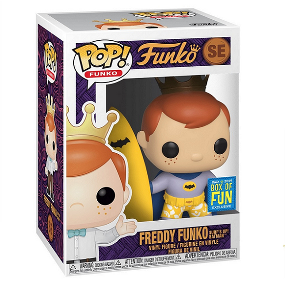Freddy Funko Surfs Up Batman #SE - Funko Pop! Funko Exclusive Vinyl Figure