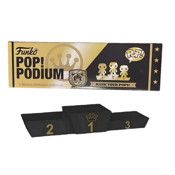 Funko Pop Podium [Black 2021 Box of Fun Exclusive]