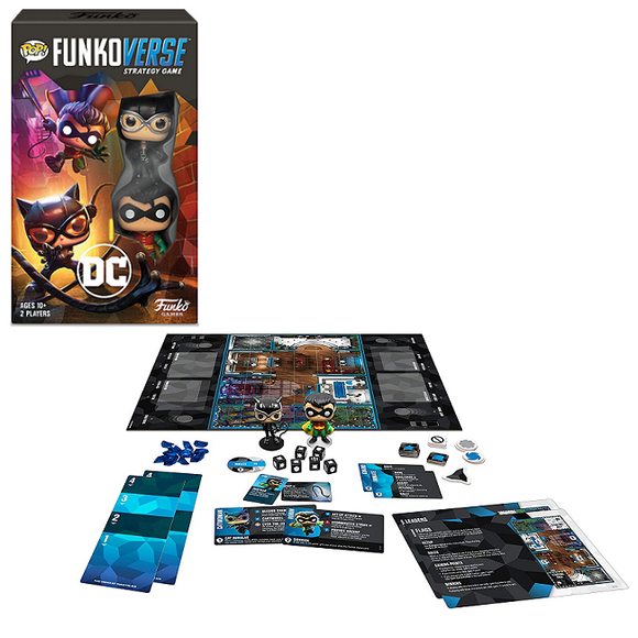 Funkoverse DC Pop! 101 Strategy Board Game Expandalone