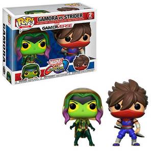 Gamora vs Strider - Marvel vs Capcom Infinite Gamerverse Funko Pop! Games