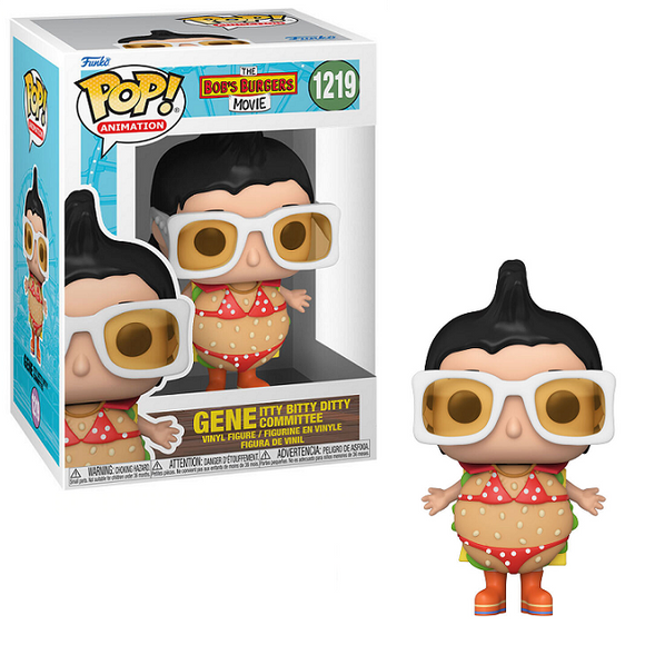 Gene Itty Bitty Ditty Committee #1219 - Bobs Burgers Movie Funko Pop! Animation