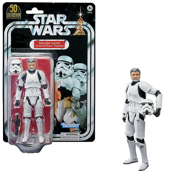 George Lucas in Stormtrooper Disguise - Star Wars The Black Series 6-Inch Action Figure