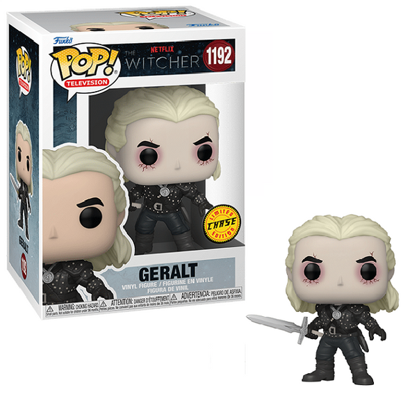 Geralt #1192 - Witcher Funko Pop! TV [Chase Version]