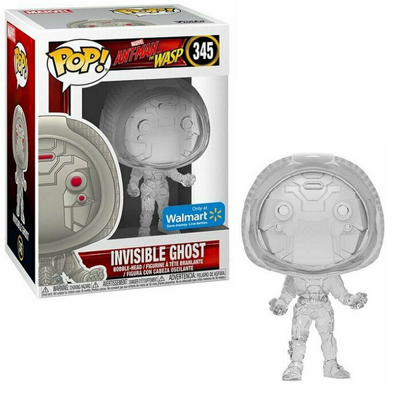 Invisible Ghost #345 - Ant-Man and the Wasp Funko Pop! [Walmart Exclusive]