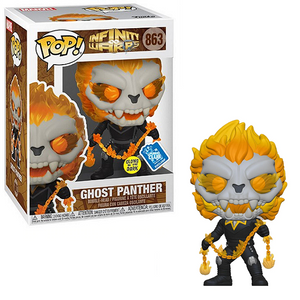 Ghost Panther #863 - Infinity Warps Funko Pop! [GITD Funko Club Exclisive]