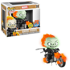 Ghost Rider #33 - Marvel Funko Pop! Rides [GITD PX Exclusive]