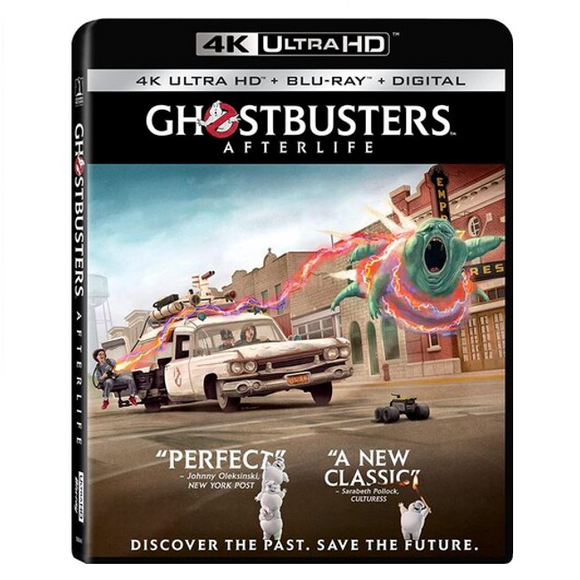 Ghostbusters Afterlife [4K Ultra HD Blu-ray/Blu-ray] [2021] [No Digital Copy]