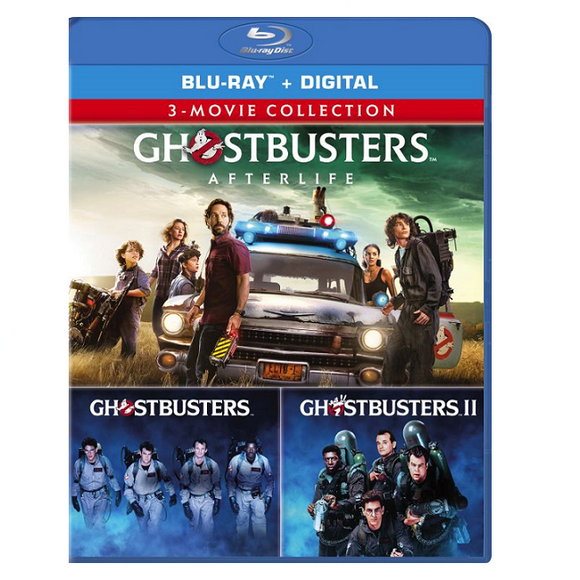 Ghostbusters (1984)/Ghostbusters II/Ghostbusters Afterlife [Blu-ray] [No Digital Copy]