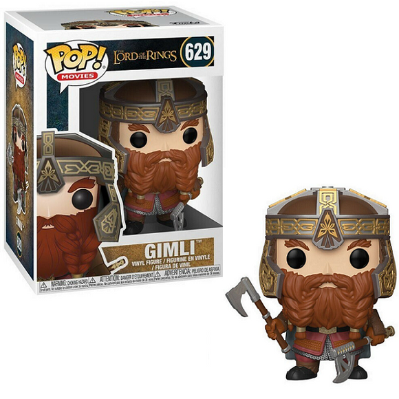 Gimli #629 - Lord of the Rings Funko Pop! Movies [With Ax]