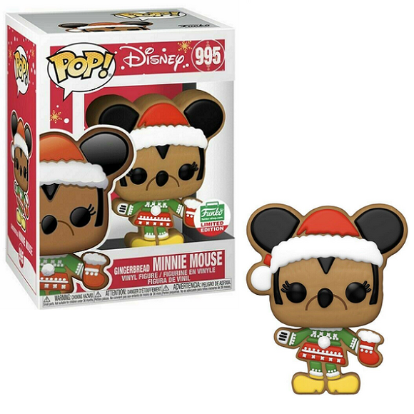 Gingerbread Minnie Mouse #995 - Disney Funko Pop! [Holiday Funko Limited Edition]