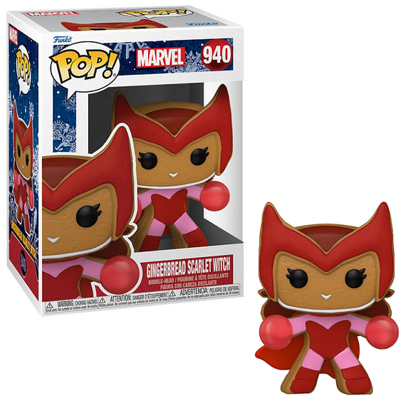 Gingerbread Scarlet Witch #940 - Marvel Funko Pop! [Holiday]