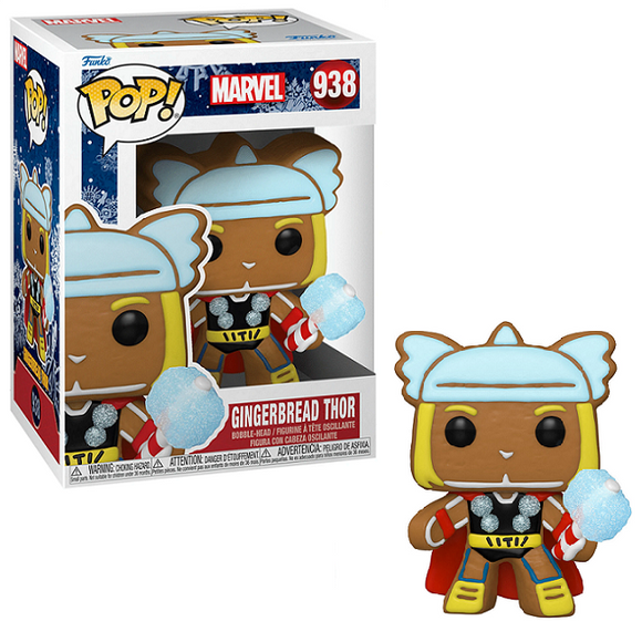 Gingerbread Thor #938 - Marvel Funko Pop! [Holiday]