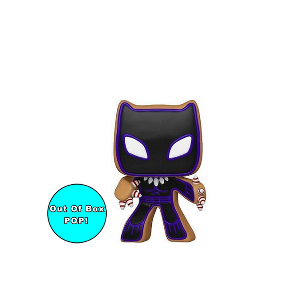 Gingerbread Black Panther #937 - Marvel Funko Pop! [Holiday] [OOB]
