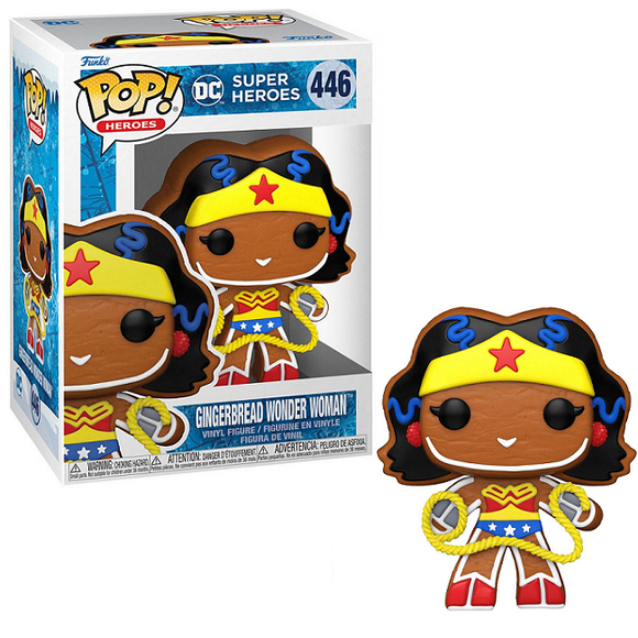 Gingerbread Wonder Woman #446 - DC Super Heroes Funko Pop! Heroes [Holiday]