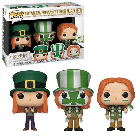 Ginny Weasley Fred Weasley & George Weasley - Harry Potter Funko Pop! [2019 Spring Convention Exclusive]