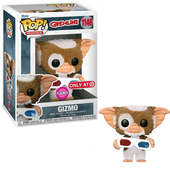 Gizmo #1146 - Gremlins Funko Pop! Movies [Flocked Target Exclusive]