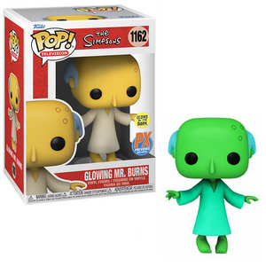 Glowing Mr Burns #1162 - The Simpsons Funko Pop! TV [GITD PX Exclusive]