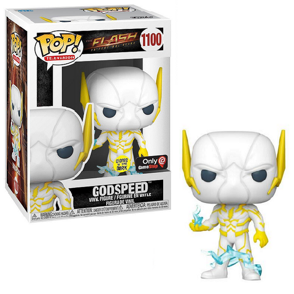 Godspeed #1100 - The Flash Funko Pop! TV [Gitd GameStop Exclusive]