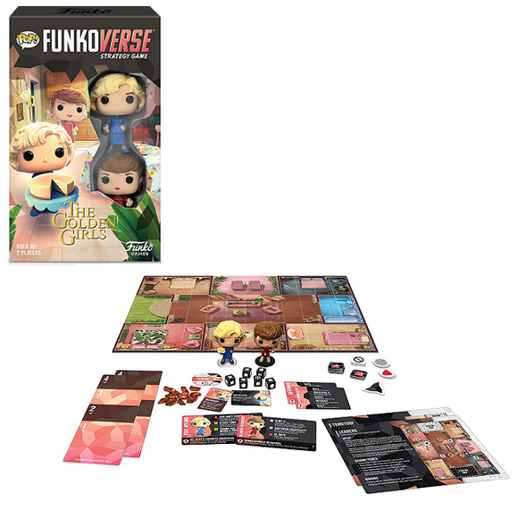 Golden Girls Pop! Funkoverse 100 Strategy Board Game Base Set [Rose & Blanche]