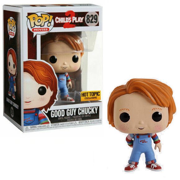 Good Guy Chucky #829 - Childs Play 2 Funko Pop! Movies [Hot Topic Exclusive]