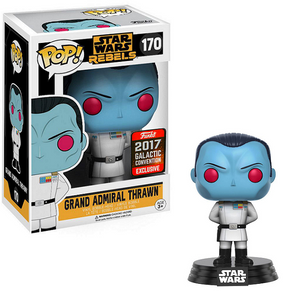 Grand Admiral Thrawn #170 – Star Wars Rebels Funko Pop! [2017 Galactic Convention Exclusive] [Minor Box Damage]