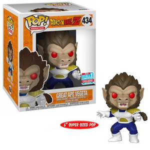 Great Ape Vegeta #434 – Dragon Ball Z Funko Pop! Animation [6-Inch 2018 Fall Convention Exclusive]