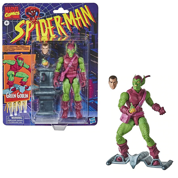 Green Goblin - Spider-Man Retro Marvel Legends Action Figure