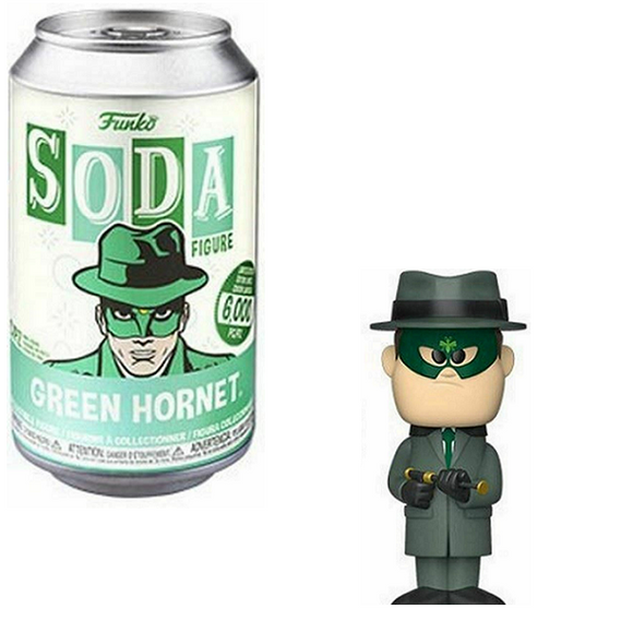 Green Hornet – Green Hornet Funko Soda [Dark Green Chase Version Opened]